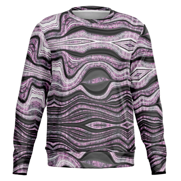 Lavender Stone Marble Sweatshirt