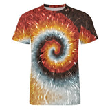 Multi-color Palette Tie Dye Cotton T-shirt 25