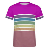 Pride Color Palette Stripes Cotton T-shirt 61