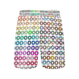 Cheerios Pattern Men's Mid-Length Casual Shorts