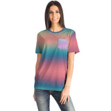 Iridescent Gradient Pocket T-shirt