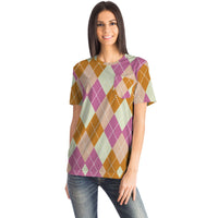 Color Palette Argyle Pocket T-shirt