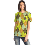 Color Palette Argyle Pocket T-shirt