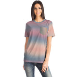 Gray Gradient Pocket T-shirt