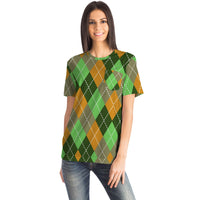 Color Palette Argyle Pocket T-shirt