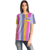 Color Palette Stripe Pocket T-shirt