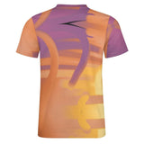 Unisex Paint Stroke Pattern Cotton T-Shirt