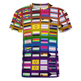 All Little Pride Flags Cotton T-Shirt