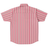 Color Stripe Button Down Shirt 2