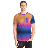 Sunset Gradient Pocket T-shirt