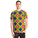 Rainbow Diamond Pocket T-shirt