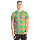 Psychedelic Gradient Pocket T-Shirt