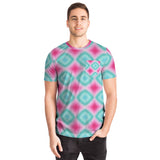 Psychedelic Gradient Pocket T-Shirt