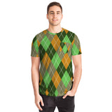 Color Palette Argyle Pocket T-shirt