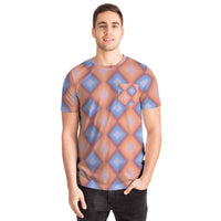 Psychedelic Gradient Pocket T-Shirt