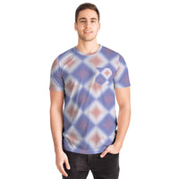 Psychedelic Gradient Pocket T-Shirt