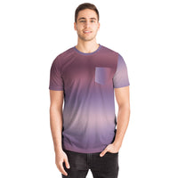 Purple Ombre Pocket T-shirt