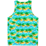 Neon Tropical pattern tank