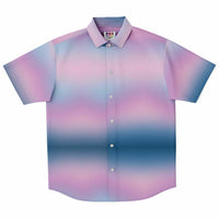 Iridescent Gradient Button Down Shirt