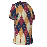 Color Palette Argyle Pocket T-shirt