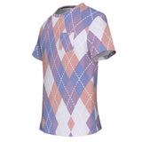 Color Palette Argyle Pocket T-shirt