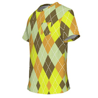 Color Palette Argyle Pocket T-shirt