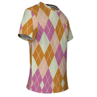 Color Palette Argyle Pocket T-shirt