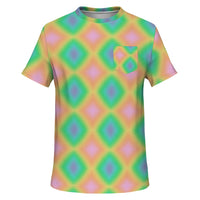 Psychedelic Gradient Pocket T-Shirt