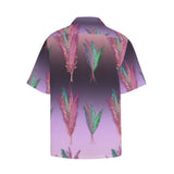 Pampas Grass Hawaiian Shirt with Chest Pocket