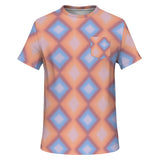 Psychedelic Gradient Pocket T-Shirt