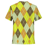 Color Palette Argyle Pocket T-shirt