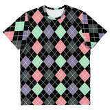 Color Palette Argyle T-shirt