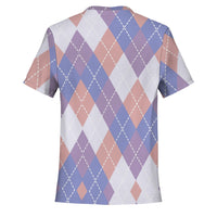 Color Palette Argyle Pocket T-shirt