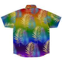 Pride Hawaiian Pattern Button Down