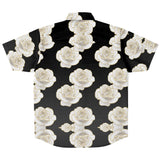 White Roses Button Down Shirt