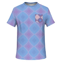 Psychedelic Gradient Pocket T-shirt