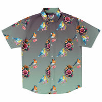 Spring Birds Button Down Shirt