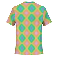 Psychedelic Gradient Pocket T-Shirt