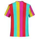 Color Palette Striped Pocket T-shirt