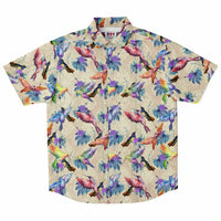 Humming Bird Pattern Button Down