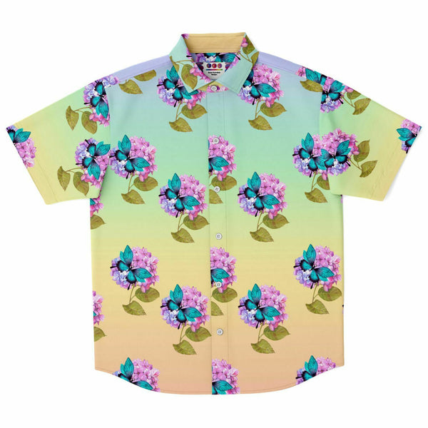 Spring Flower Button Down Shirt