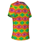 Psychedelic Gradient Pocket T-Shirt