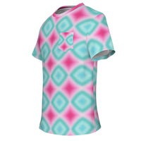 Psychedelic Gradient Pocket T-Shirt