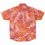 Hawaiian Leaf Pattern Button Down