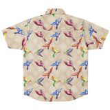 Humming Bird Pattern Button Down