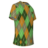 Color Palette Argyle Pocket T-shirt