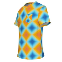 Psychedelic Gradient Pocket T-Shirt