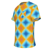 Psychedelic Gradient Pocket T-Shirt