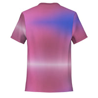 Iridescent Gradient Pocket T-Shirt