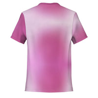 Pink Gradient Pocket T-shirt